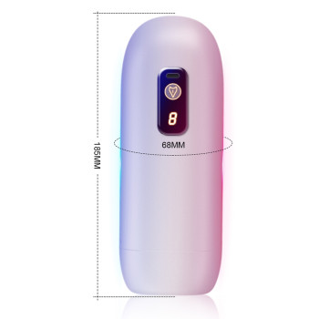 Автоматичний мастурбатор FOX - USB Rechargeable, 8 vibration functions, BS6300068