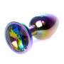 Анальная пробка Boss Series - Jewellery Multicolour PLUG Clear S, BS6400116