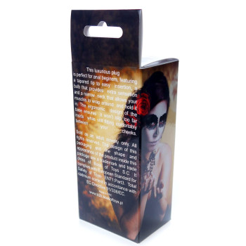 Анальная пробка Boss Series - Jewellery Multicolour PLUG Clear S, BS6400116