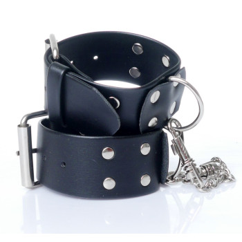 Наручники зі штучної шкіри Fetish Boss Series - Handcuffs with studs, BS3300092