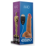 Вибратор на присоске EGZO Ciberskin DVR001 ( 20 см х 4,5 см )