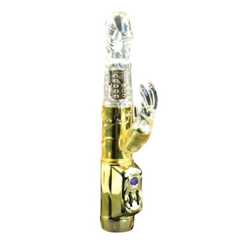 Вибратор с стимулятором клитора "U.S. Gold Lover" BW-037203J