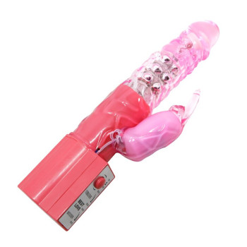 Вібратор з тимулятором клітора "CUTE BABY VIBRATOR" BW-004101