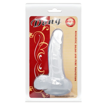Фалоімітатор на присосці "Dong" BW-008018NM CRISTAL