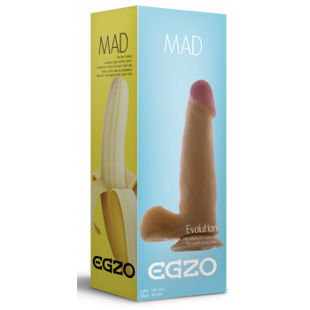 Фалоімітатор EGZO Ciberskin DS001 (18,5 см х 4 см)