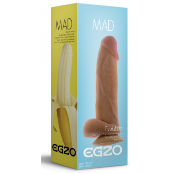 Фалоімітатор EGZO Ciberskin DS005 (20 см х 4,8 см)