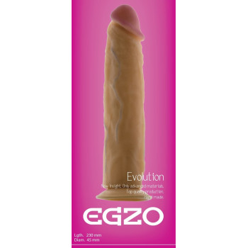 Фалоімітатор EGZO Ciberskin D005 (23 см х 4,5 см)