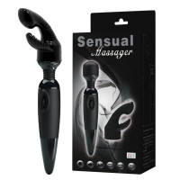 Вібромасажер SENSUAL MASSAGER зі змінною насадкою BW-055011