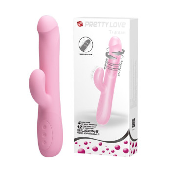 Вібратор з хвилеподібним обертанням Pretty Love "Truman" BW-069004