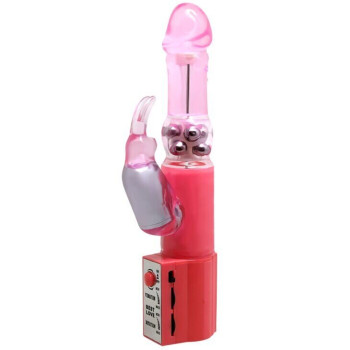 Вібратор з стимулятором клітора "Cristina" BW-004107 PINK