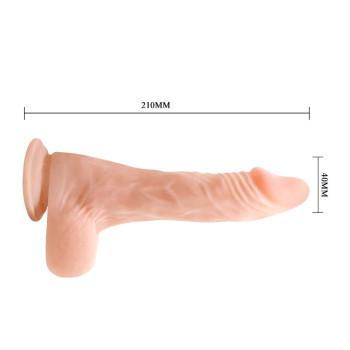 Фаллоимитатор с хребтом " COCK " BW-008070NG
