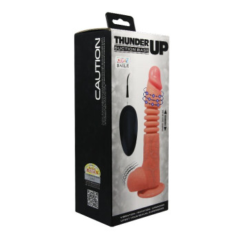 Вібратор на присосці з функцією ротації "THUNDER UP" BW-008097X
