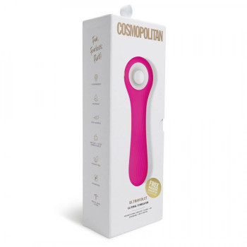 Потужний універсальний перезаряжаючий акумуляторний вібратор Cosmopolitan Ultraviolet Clitoral Stimulator, E29414