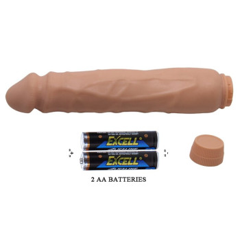 Вибратор реалистик BARBARA BOB DILDO VIBRATOR, BW-001004R