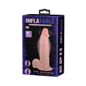 Расширяющийся вибратор на присоске INFLATABLE, BW-008067AQ