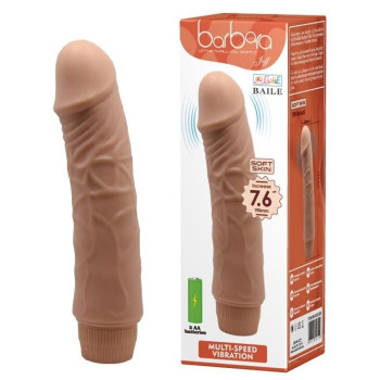 Вібратор реалістик BARBARA 7.6" JEFF MULTI-SPEED VIBRATOR, BW-001032R