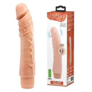 Вібратор реалістик BARBARA 9.5" Dybbuk MULTI-SPEED VIBRATOR, BW-001071R
