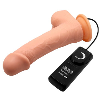 Вибратор на присоске с функцией ротации BARBARA 7,8'' Ken MULTI-SPEED VIBRATOR, BW-008015R