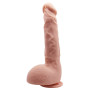 Фалоімітатор на присосці Baile Beautiful JASON 9,4'' Flesh, BW-008041NR