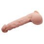 Фалоімітатор на присосці Baile Beautiful JASON 9,4'' Flesh, BW-008041NR