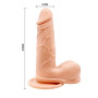 Вибратор на присоске с функцией ротации BARBARA Genie 5,7'' MULTI-SPEED VIBRATOR, BW-008054R