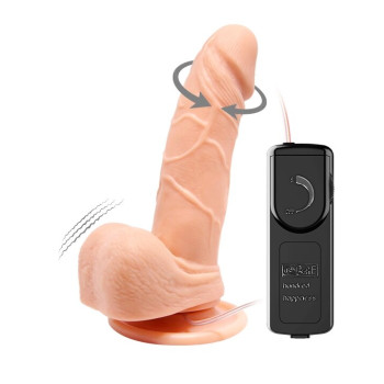 Вібратор на присосці з функцією ротації BARBARA Mark 5,9 " MULTI-SPEED VIBRATOR, BW-008055R
