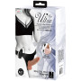 Страпон з вібрацією Ultra Passionate Harness Realdeal Penis 6.2" - Brown, BW-022064Z