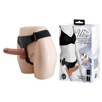 Страпон з вібрацією Ultra Passionate Harness Dual Penis 6,2", BW-022066Z
