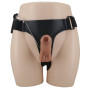 Страпон з вібрацією Ultra Passionate Harness Dual Penis 6,2", BW-022066Z