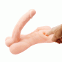 Фаллоимитатор BAILE TEMPTATION BIGGER MAN - MONSTER DICK, BW-008107GK