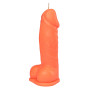 Свеча LOVE FLAME - Dildo L ORANGE Fluor, CPS01-ORANGE