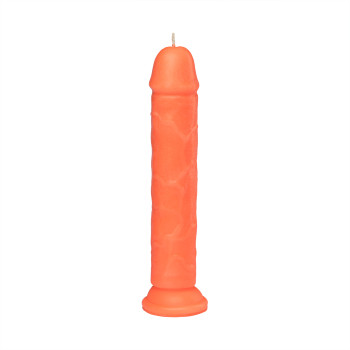 Свічка LOVE FLAME - Dildo Roma ORANGE Fluor, CPS03-ORANGE