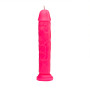 Свічка LOVE FLAME - Dildo Roma Pink Fluor, CPS03-PINK