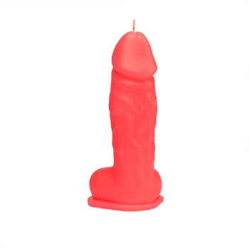 Свеча LOVE FLAME - Dildo L Red Fluor, CPS01-RED