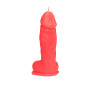 Свеча LOVE FLAME - Dildo L Red Fluor, CPS01-RED
