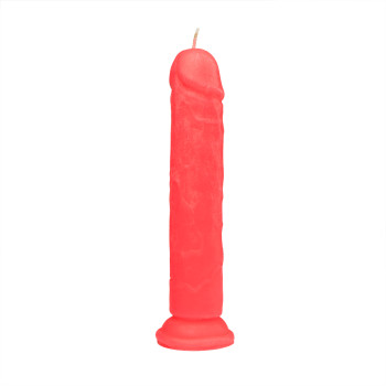 Свеча LOVE FLAME - Dildo Roma Red Fluor, CPS03-RED