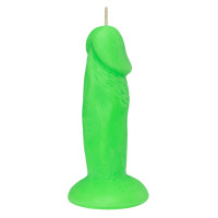 Свічка LOVE FLAME - Little Guy Green Fluor, CPS06-GREEN