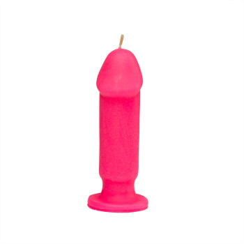 Свічка LOVE FLAME - Dildo S Pink Fluor, CPS04-PINK
