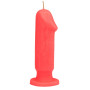 Свічка LOVE FLAME - Dildo S Red Fluor, CPS04-RED