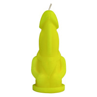 Свічка LOVE FLAME - Gentleman Yellow Fluor, CPS05-YELLOW