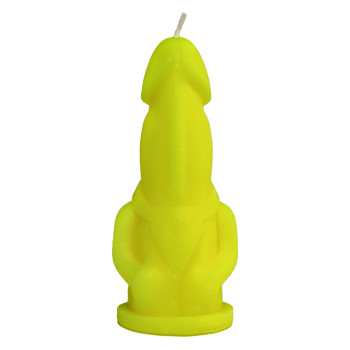 Свічка LOVE FLAME - Gentleman Yellow Fluor, CPS05-YELLOW