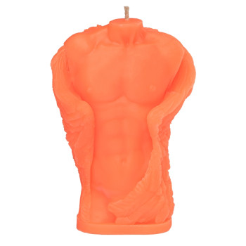 Свічка LOVE FLAME - Angel Man Orange Fluor, CPS07-ORANGE