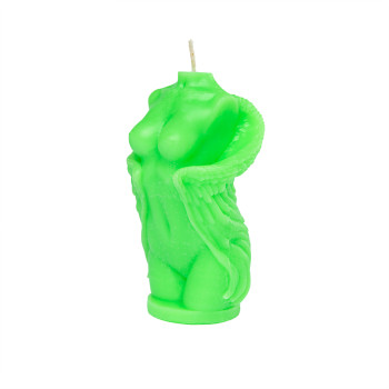 Свеча LOVE FLAME - Angel Woman Green Fluor, CPS08-GREEN
