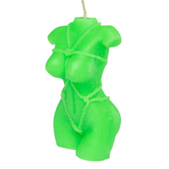 Свічка LOVE FLAME - Shibari II Green Fluor, CPS13-GREEN