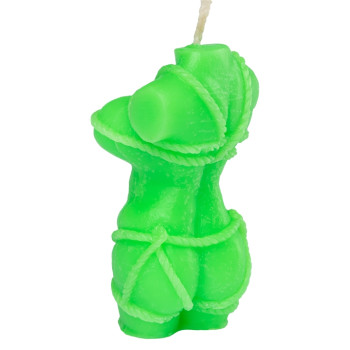 Свічка LOVE FLAME - Shibari I Green Fluor, CPS09-GREEN