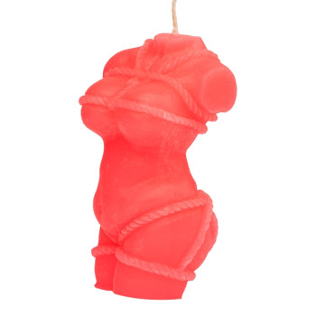 Свічка LOVE FLAME - Shibari I Red Fluor, CPS09-RED