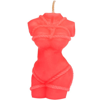 Свічка LOVE FLAME - Shibari I Red Fluor, CPS09-RED