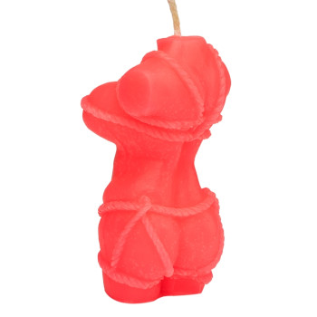 Свічка LOVE FLAME - Shibari I Red Fluor, CPS09-RED