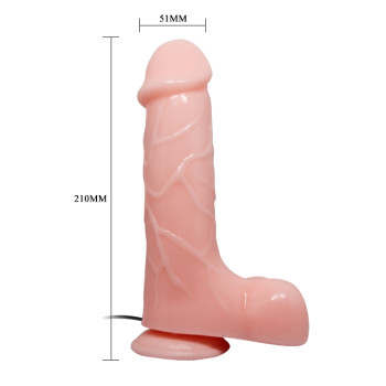 Вибратор на присоске BAILE - Barbara Multi-speed vibration, BW-008073ZSY