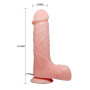 Вибратор на присоске BAILE - Barbara Multi-speed vibration, BW-008073ZSY